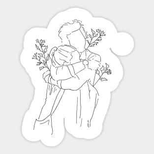 hold me in your arms Sticker